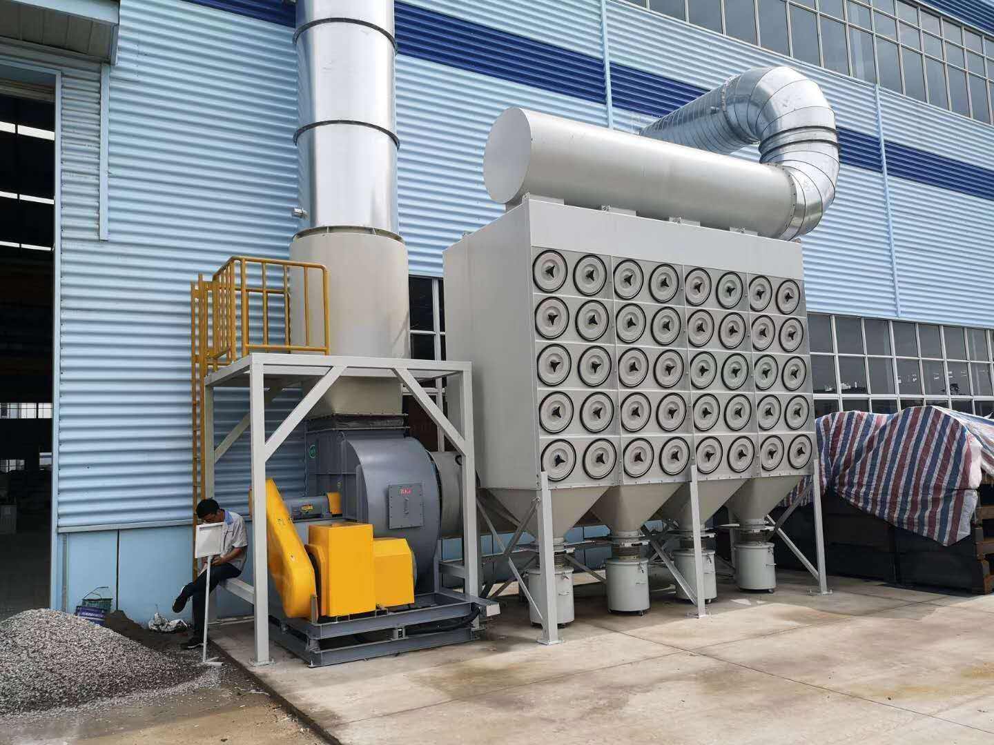 东莞环保工程：工厂抛光粉尘除尘净化设备工程